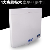 Pleasant Toilet Cistern Cistern Water Tank Bathroom Flush Tank Double Press Type Energy Saving Silent Water Tank 