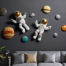 Nordic ins astronauts astronauts childrens room decorations personality creative kindergarten wall ornaments