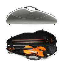 Haocheng violin case bag double strap password lock Durable anti-pressure imported carbon fiber piano case FRP