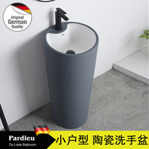 Light luxury toilet washbasin wash basin basin wash basin small apartment Ceramic column basin wash table