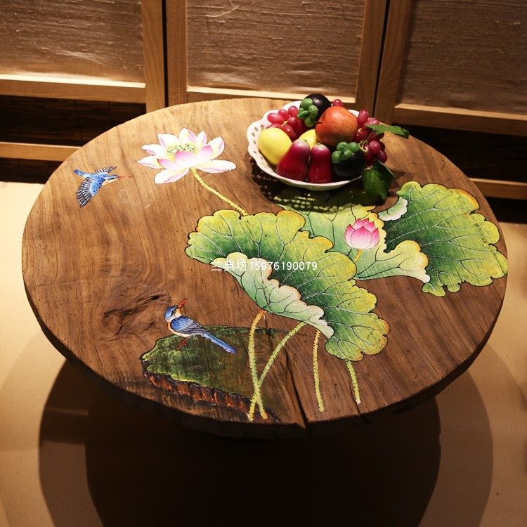 简约仿古孔孟幼儿园小榻榻米茶几飘窗国学桌椅组合围棋棋盘矮桌子