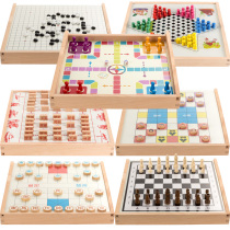 Multi-function game Board All-in-one chess and card Daquan Children and adults play chess set toys Puzzle board games