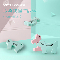 Childrens baby safety cartoon door door door stopper Baby Safety anti-pinch hand door clamp door stop