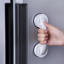 Door handle Punch-free window paste wardrobe handle Strong viscose door glass push-pull sliding door handle