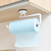 Japanese kitchen tissue holder roll paper holder hanger suction cup punch-free storage rack toilet paper adhesive hook bathroom towel rack