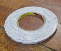 (50 m) white double-sided adhesive with non-woven fabric high temperature resistant mobile phone screen repair (width 8MM)