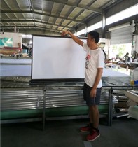 Diamond table screen small projector screen 20 inch 30 inch 40 inch 50 inch convenient curtain pull back pull back curtain