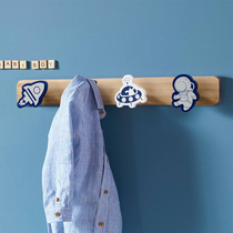 Creative hook for Xuanguan Shelf wall door rear containing cartoon cute clothes hat hook Childrens room boy hanging clothes hook