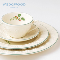 WEDGWOOD Happy holiday Ceramic tea cup and saucer Tea set cup and saucer European small luxury coffee cup and saucer