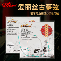 Alice guzheng string 1-21 full set of single beginner playing universal string professional accessories ancient kite string