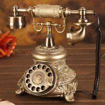 Yueqi rotating plate antique old telephone landline European telephone retro telephone fashion creative telephone