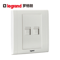 TCL Rograng Mei Han Yabai two-digit telephone socket dual-port voice panel dual telephone socket 86 type