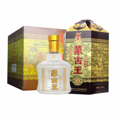 蒙古王モンゴリアンキング500ml 白酒　52度　新品未開封 蒙古王酒精选和蒙古王酒品牌价格与图片-淘宝商品网