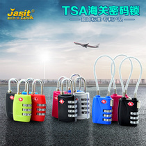 Customs lock tsa combination lock luggage suitcase anti-theft lock check-in customs clearance lock luggage padlock