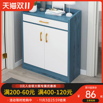 Shoe cabinet home door small room porch cabinet economical household storage locker multifunctional space shoe rack