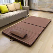 Simple folding bed single adult lunch mat office camping mat yoga mat student sleeping mat lunch break folding mat