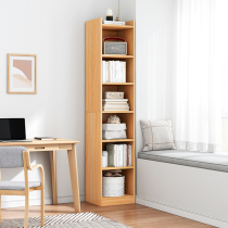 Bookshelf floor bedroom multi-storey storage rack home living room student storage rack simple corner narrow seam small bookcase