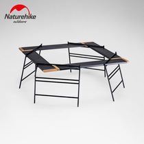 naturehike hustle outdoor splicing camping table camping picnic portable self driving tour multi-function folding table