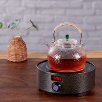 Round tea stove electric clay cooker induction cooker small tea home smart new battery stove light wave stove desktop stir-fry