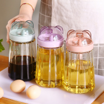 Creative large oil tank glass anti-leak oil pot seasoning bottle kitchen supplies oil bottle soy sauce bottle vinegar bottle vinegar bottle