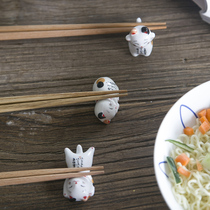 Modern Housewives Chopsticks Chopsticks Chopsticks Japanese small holders for household tableware ceramic chopsticks Chopsticks