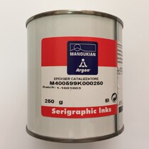 Italy Wanlinglong ink 400599 curing agent glass cermet screen printing ink hardener