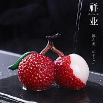 Xiangyi Jiyin Same Color Lichei Tea Petty Parts Boutique Creative Tea Toy Tea Accessories