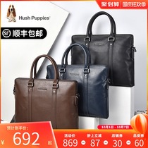 Duddleman briefcase shoulder oblique span Hand bag mens leather bag mens business bag computer bag mens bag