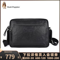 Xiubushi 2021 new shoulder bag mens light luxury vegetable tanned leather leather oblique cross bag fashion trend first layer cowhide bag