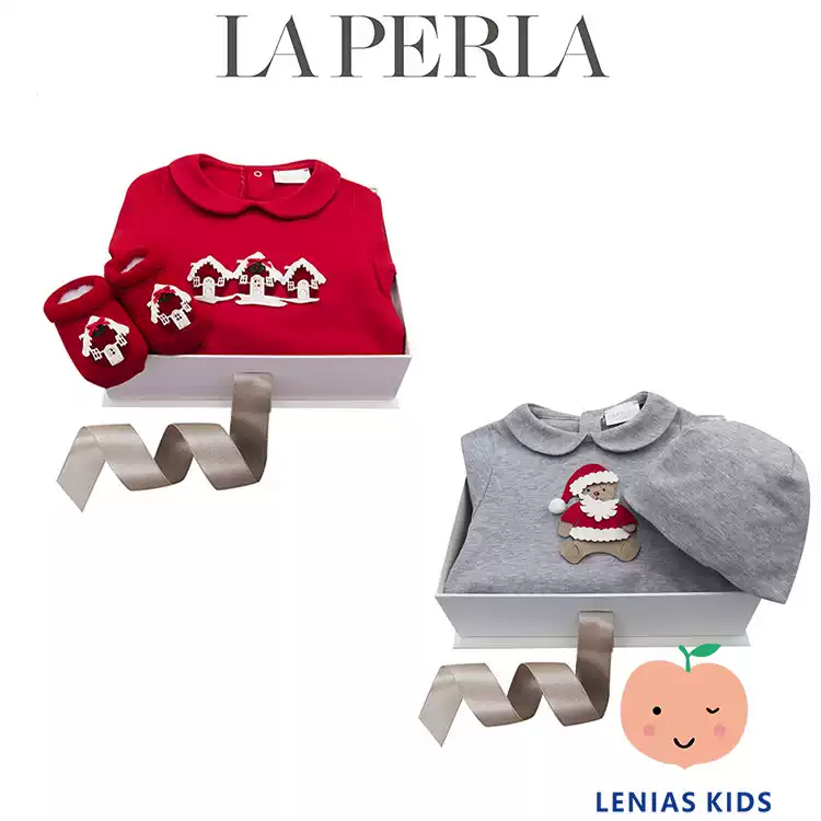 lenias LN家 LA PERLA 23SS春夏婴儿新生儿圣诞礼盒送人