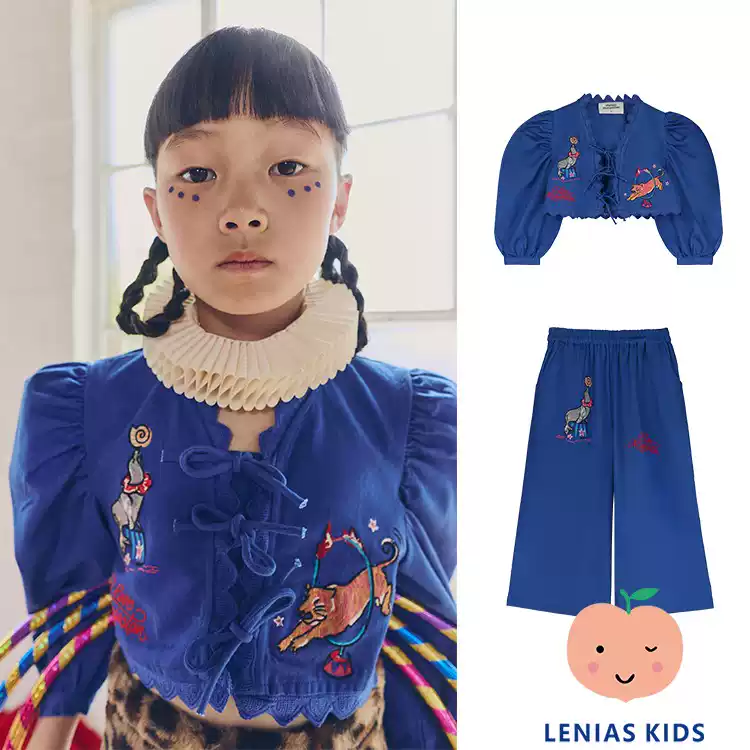 Lenias LN家 Maison Mangostan25aw秋冬 刺绣外套+阔腿裤