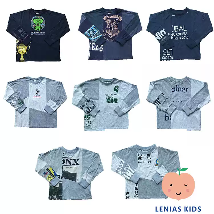 lenias LN家The Park Shop22SS春夏 男童 拼接长袖T恤