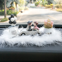 Inside the car Ornament Pendulum creative lovers Diamond Trim Car Cute Decoration Individuality Permalink Upscale On-board Supplies Interior