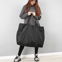 Student carrying book bag shopping folding eco-bag tote bag large capacity quilt duffel bag waterproof Oxford cloth