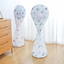 Electric fan dust cover all-inclusive household floor-standing round three-dimensional fan storage dust cover anti-ash protective cover
