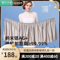 Radiation-proof clothing maternity clothing summer invisible inner wear large size belly pocket office worker computer apron four seasons sling