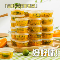 Perspiced Fruit Subpackaging Theyware Disposable Condiment Box Sauce stock Dip Food Grade Frozen Lemon small box