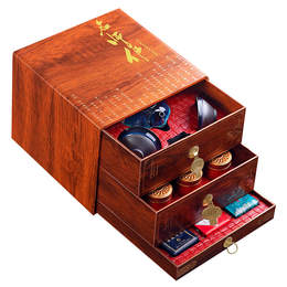 Tea gift box Anxi Tieguanyin new tea super strong fragrance Mid-Autumn Festival gift high-grade custom gift tea to send elders