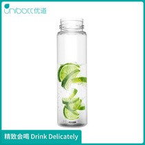 unibott Youdao Water Cup Accessories Tritan Material Single Plastic Bottle Body Bottle Grade Safety Can Pack Booling Water
