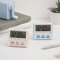 Learning timer Students use time manager to do questions to remind timer countdown electronic mute kitchen