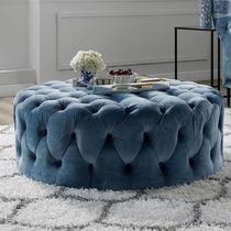 American light and luxurious art changing shoes stool clothing shop sofa stool small mound cloister room stool living-room round pedalling stool