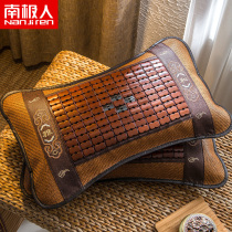 Mahjong tea Summer cool mat pillow without collapse Deformation Cool Pillow Summer Bamboo Cool Pillow Single Cool And Summer Double