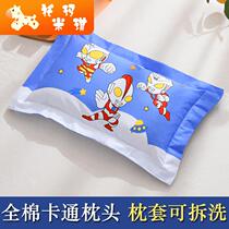 Childrens Pillow Cotton Pillow Case Kindergarten Pillow Baby Altman Four Seasons Universal Child Cotton Pillow Case