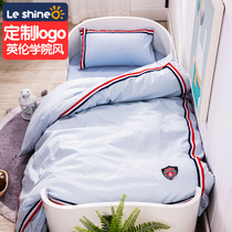 Lanzhou kindergarten quilt three-piece nap with core cotton special childrens quilt cover custom mattress baby bedding