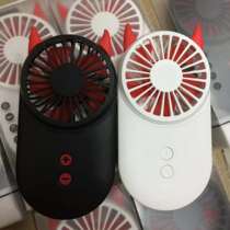 Douyin small Fan Night Light cartoon demon ultra-thin handheld usb fan pocket portable with charging small electric fan 3 gears