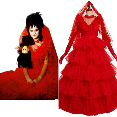 taobao agent Red wedding shoes, clothing, cosplay