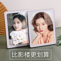 Photo studio photo frame creative personality vertical pendulum wedding photo couple Photo Life photo Children photo desktop photo frame setting table decoration