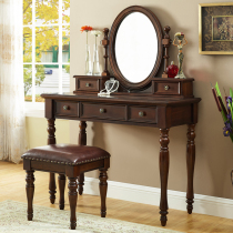 Dresser American country solid wood dresser Bedroom net red dresser Mini simple small dresser makeup table
