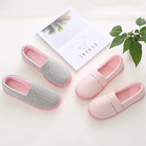 Moon shoes women spring and autumn thick bottom non-slip postpartum slippers autumn and winter pregnant women indoor bag and home shoes maternal moon shoes