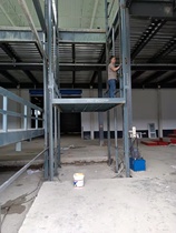 Factory guide rail elevator 1-4 floor elevator warehouse elevator guide rail elevator